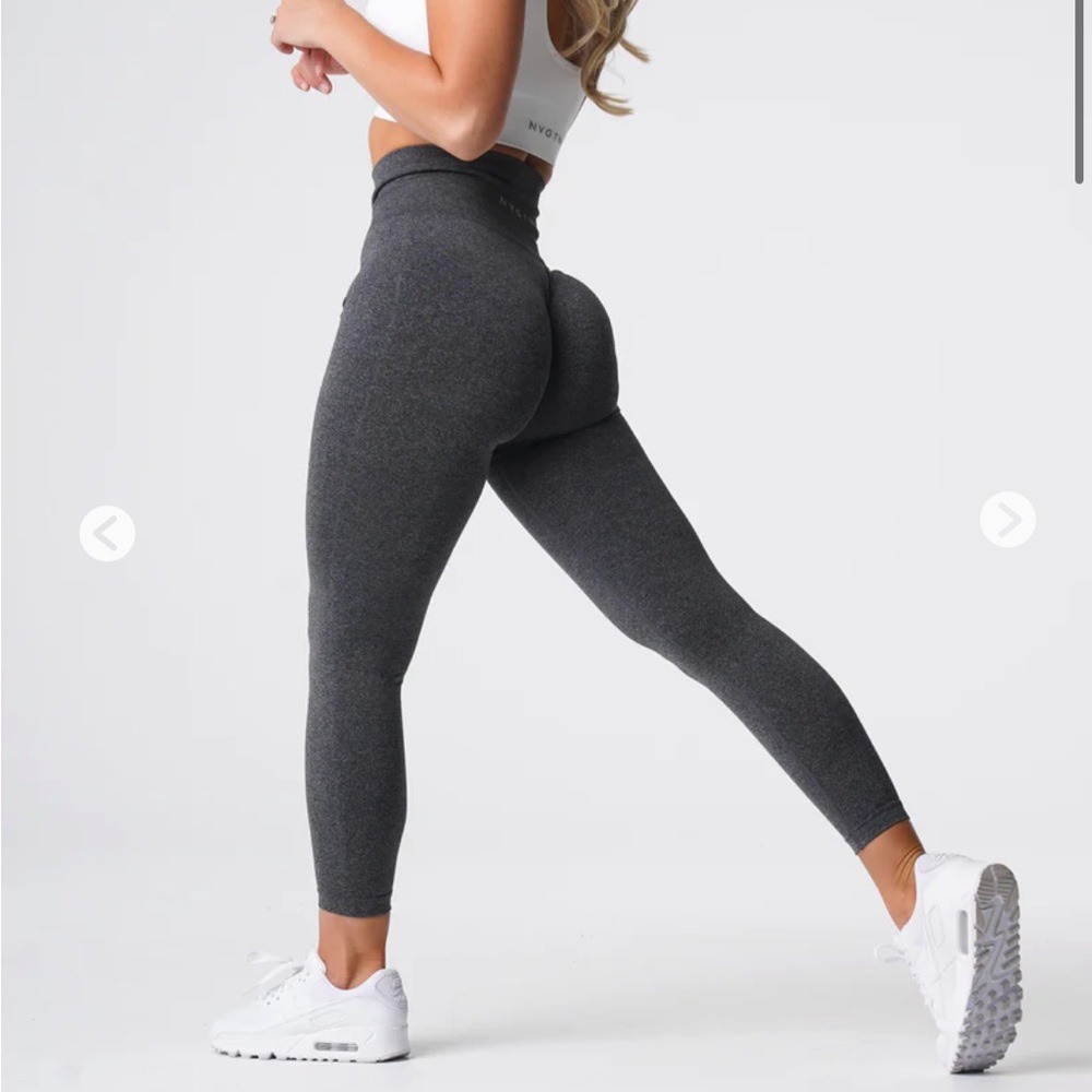Black Speckled NV Seamless Leggings